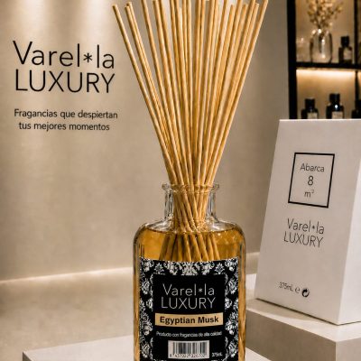 Varel*la Luxury Egyptian Musk 375ml. ENVIO GRATUITO. Abarca 8m2.