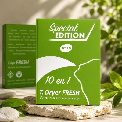 T.Dryer Fresh Perfume de Secadora nº13. Pack 10 unidades X 10 Packs (100und) ENVIO GRATUITO.