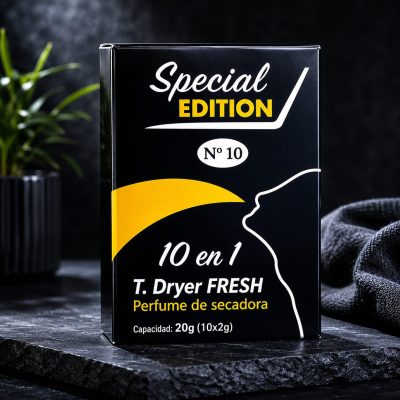 T.Dryer Fresh Perfume de Secadora nº10. Pack 10 unidades X 10 Packs (100und) ENVIO GRATUITO