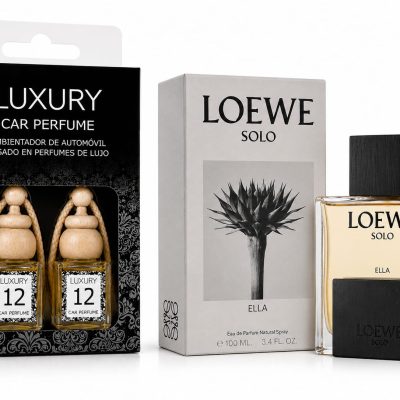 Ambientador Automovil 8ml nº12 Tipo Solo Loewe 2 un. Envio Gratuito