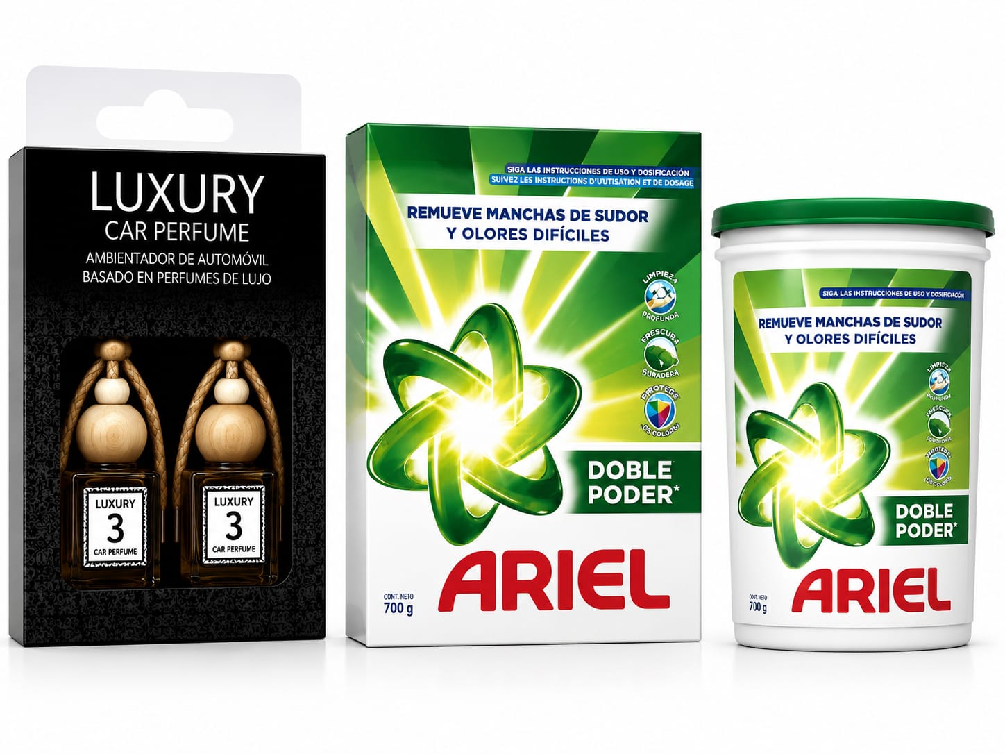 Ambientador Automovil 8ml nº3 Tipo Ariel 2 un. Envio Gratuito