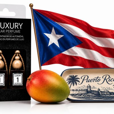 Ambientador Automovil 8ml nº1 Puertorican Mango 2 un. Envio Gratuito