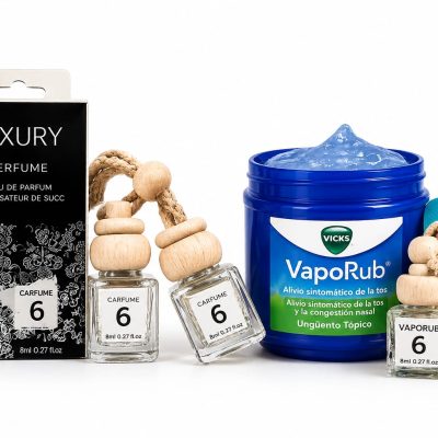 Ambientador Automovil 8ml nº6 tipo Vicks VapoRub