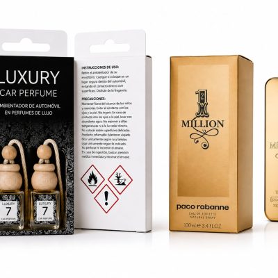 Ambientador Automovil 8ml Nº7 Tipo One Million.
