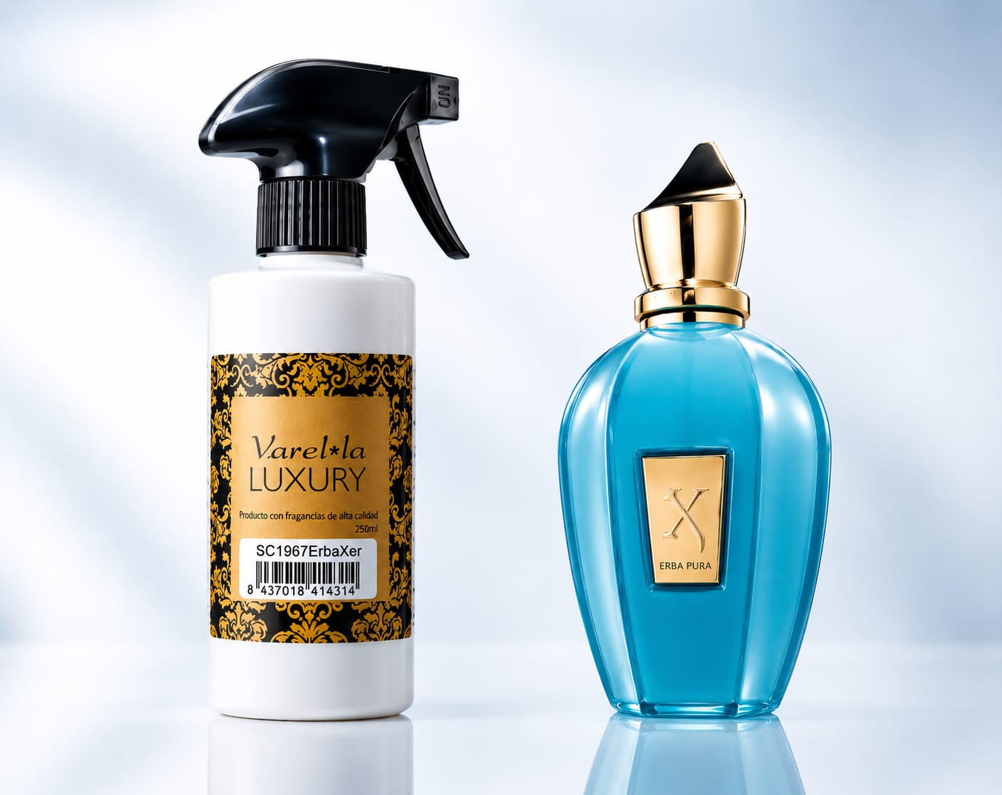 Ambientador Super concentrado de lujo 250 ml. SC1967XerbaPura (Tipo Erba Pura Xerjoff). ENVIO GRATUITO.