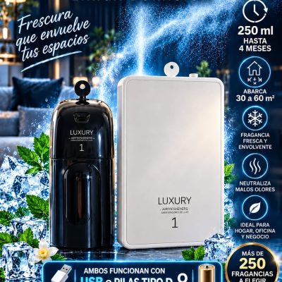 Nebulizador Electrico USB/ 4 Pilas D, 500ml 30m2-60m2 (BLANCO)